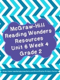 Reading Wonders Unit 6 Week 4 Activities 2nd Grade