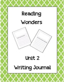 McGraw Hill Reading Wonders Writing Journal 1st Grade Unit 2