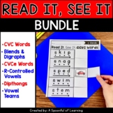 Reading Intervention Activities - Read It, See It Bundle |