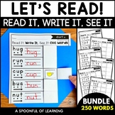 Blending Sounds - Decoding Words - Read It, Write It, See 