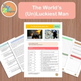 Reading Worksheet - The World's (Un)Luckiest Man