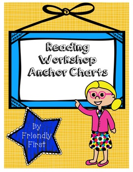Preview of Reading Workshop All Year Charts & Teaching Points (1st Grade)