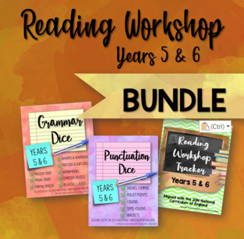 Preview of Reading Workshop Bundle for Years 5 & 6