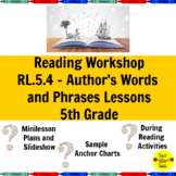 Reading Workshop Figurative Language Lessons for 5th Grade