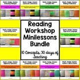 Reading Workshop Minilessons Bundle: Teach, Assign, Assess