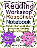 Reading Workshop Response Notebook-Unit 1 Launching Readin