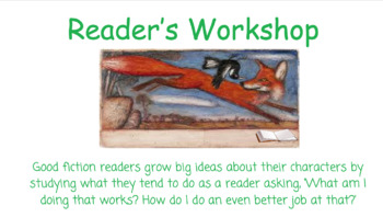 Preview of Reading Workshop TC (4th Grade Detail & Synthesis) (Lessons 1-18)