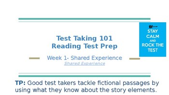 Preview of Reading Workshop TC (4th Grade Test Prep) Bend 1- 2023/24