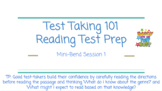 Reading Workshop TC (4th Grade Test Prep) (Lessons 1-18/4 