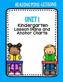 Kindergarten TC Reading Workshop Unit 1 Mini-Lessons and A