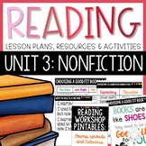 3rd, 4th & 5th Grade Reading Workshop - Unit 3 - Nonfictio