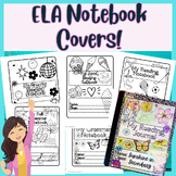 Reading, Writing, & Grammar Interactive Notebook Covers!