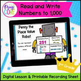 Read & Write Numbers to 1000 - 2nd Grade Math Digital Mini