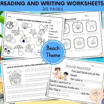 Preview of Reading & Writing Worksheets for 1st Grade, Vocabulary - SPAG, ELA