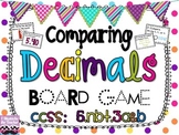 Reading, Writing, and Comparing Decimals Board Game