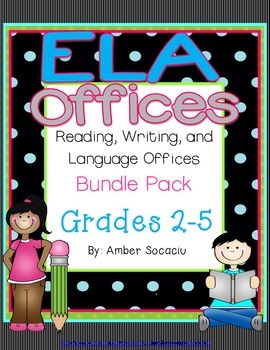 Preview of Reading, Writing, and Language Offices BUNDLE Pack