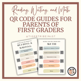 Reading, Writing, and Math Guide for Parents of First Graders