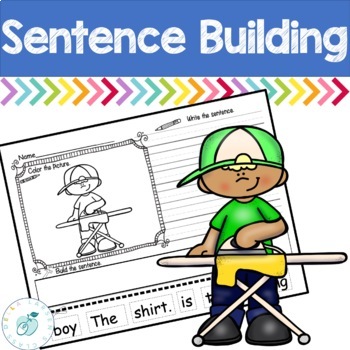 Preview of Reading, Writing, and Sentence Building.