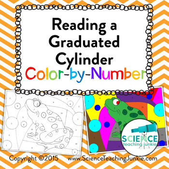 Preview of Reading a Graduated Cylinder Color-by-Number