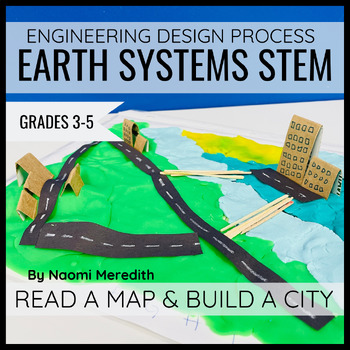Preview of Build a City STEM Challenge | Reading a Map Worksheets