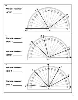 Measure and construct angles using a protractor - Studyladder Interactive  Learning Games