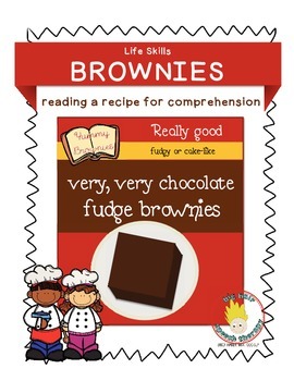 Preview of FREE: Reading a Recipe For Comprehension: Brownies