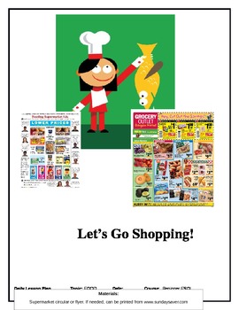 Preview of Reading a Supermarket Advertisement Activity