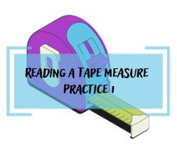 Preview of Reading a Tape Measure: Practice 1