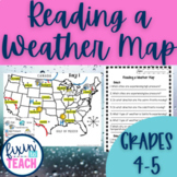 Reading a Weather Map - Science Activity {EDITABLE}