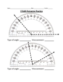 Reading and Drawing Angles with Protractors (TEKS 4.7C 4.7
