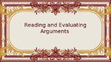 Reading and Evaluating Arguments w/ Translating 2 Shakespe