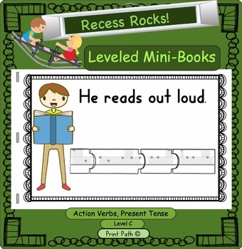 Preview of Reading and Handwriting Practice Mini-Book: High Frequency Sight Words