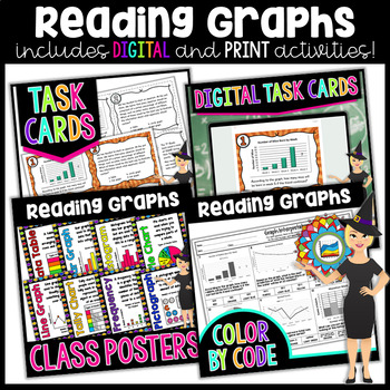 Preview of Reading and Interpreting Graphs Activities Bundle