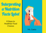 Reading and Interpreting a Nutrition Facts Food Label - Po