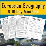 European Geography Mini-Unit  CCSS Aligned