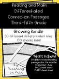 Reading and Math Differentiated Connection Passages- GROWI