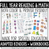 Monthly Reading and Math Bundle