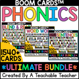 Reading and Phonics Boom Cards (ALL Phonics CVC Boom Cards