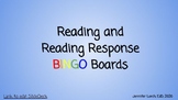 Reading and Reading Response BINGO