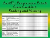 Reading and Viewing - AusVELs progression points - Class c