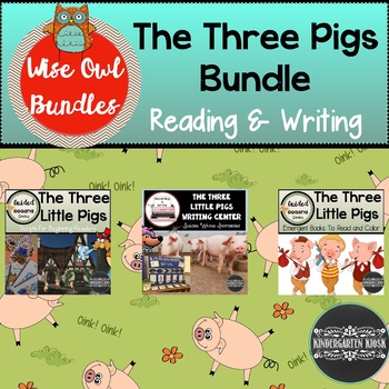 Preview of Reading and Writing Activities The Three Little Pigs