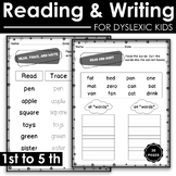 Reading and Writing Activities for Dyslexic Kids (Dyslexia