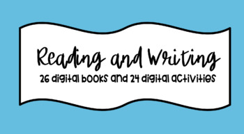 Preview of Reading and Writing Bundle (Google Slide, Digital Reading, Comprehension)