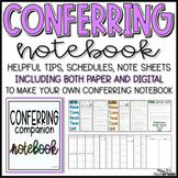Reading & Writing Conferences Notebook for Teachers - With