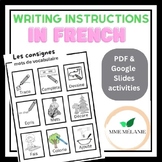 Reading and Writing Instructions -French