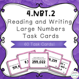 4.NBT.2 Task Cards - Print and Digital | Distance Learning