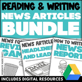 Reading and Writing News Articles - Slideshow Lessons, Tem