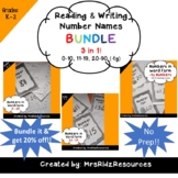 Reading and Writing Numbers in Words  - Number Names - Bundle