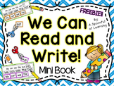 Reading and Writing Sentence Unscramble Mini Book- FREEBIE!!