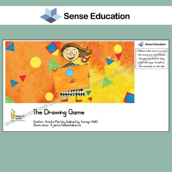 Preview of Reading and comprehension - The drawing game, story